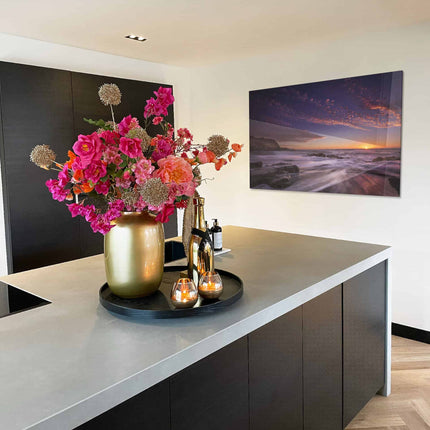 Purple Sunset – Glass