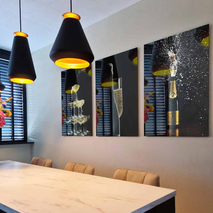 Bundle: "Champagne" (3x) – Glass