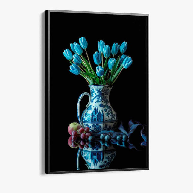 "Delft Blue & Dutch Tulips II"
