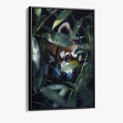 "Fox between the Leaves"