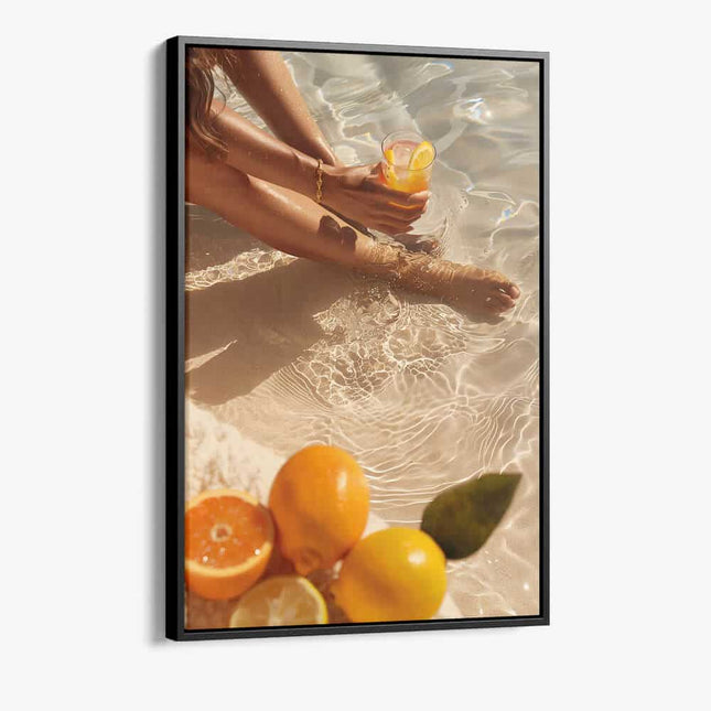 "Fruits at the beach"