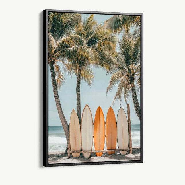 "Surfboards & Palm Trees"