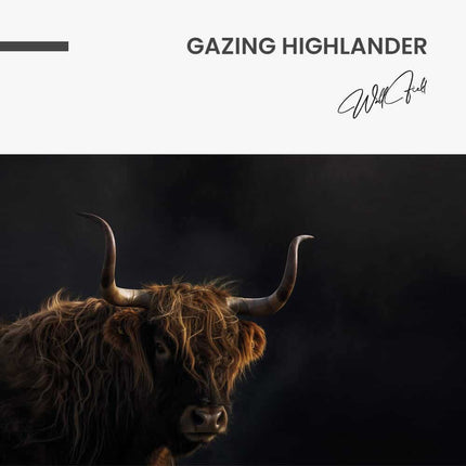Gazing Highlander – Glass