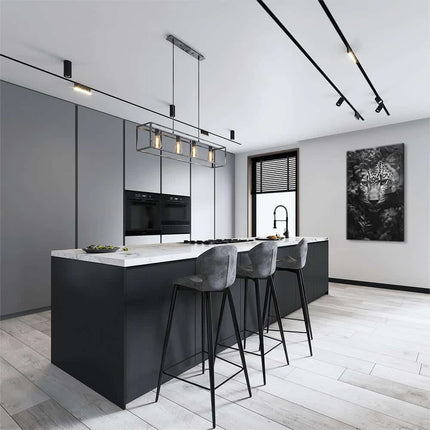 Flower Leopard – Glass