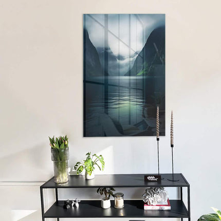 Misty Lake I – Glass