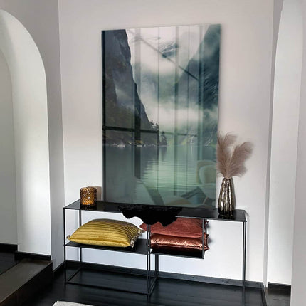 Misty Lake II – Glass