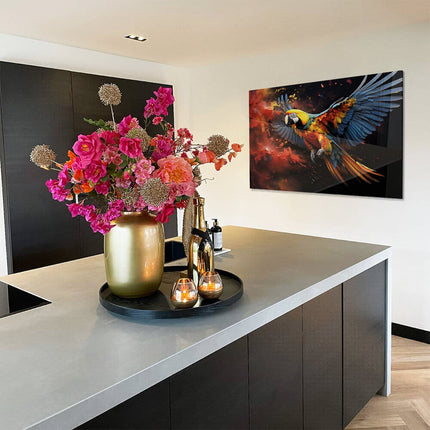 Color Parrot II – Glass