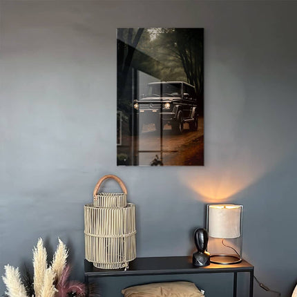 Wagon In The Woods – Glass