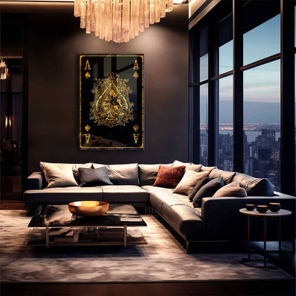 Golden Card A – Glass