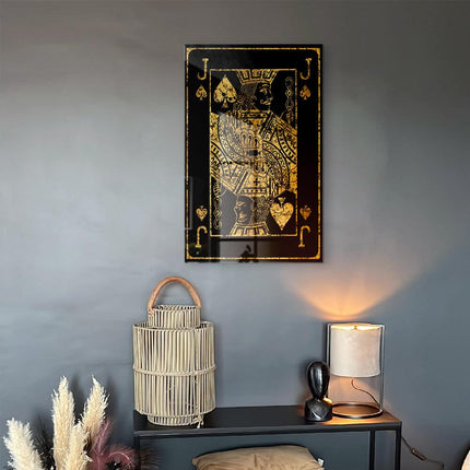 Golden Card J – Glass