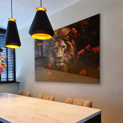 Flower Lion HZ – Glass