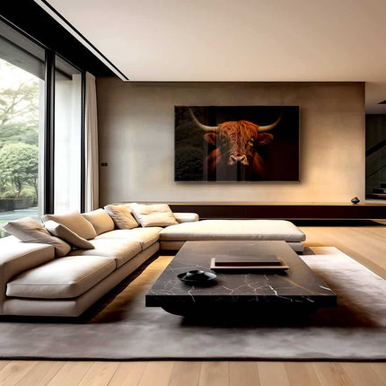 Muscox Close Up – Glass