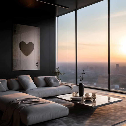 Ace of Hearts Noir II – Glass