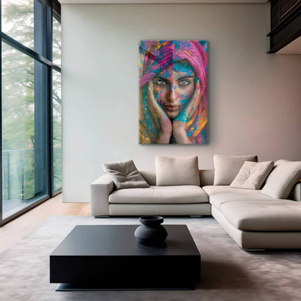 Colorful Lady – Glass