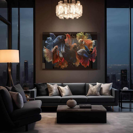 Colourful Fishes – Glass