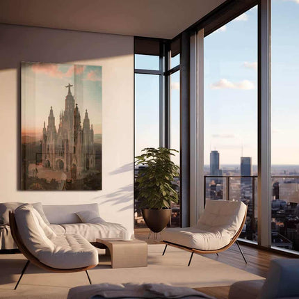 Corazon de Jesus – Glass