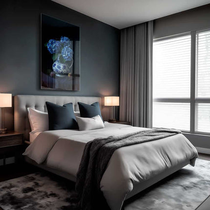 Delft Blue & Dutch Tulips III – Glass