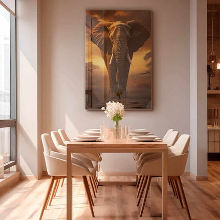 Elephant on the Road II – Glass