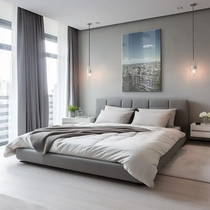 Madrid Skyline – Glas