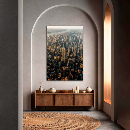 NY Birdview II – Glass