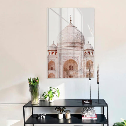 Taj Mahal Closeup – Glass