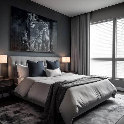 The Lion Family II – Glass