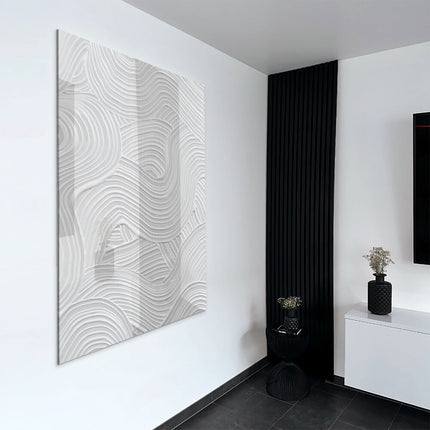 White Painting – Glass