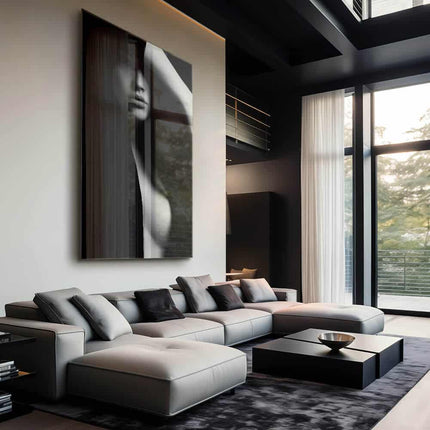 Woman's Silhouette – Glass