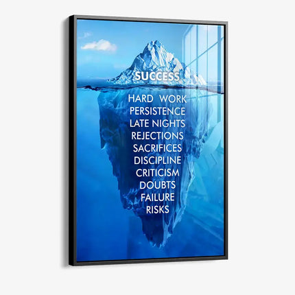 The Iceberg Illusion – Glass