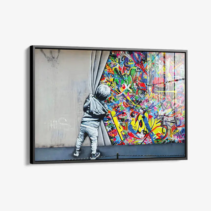 Behind The Curtain – Glass