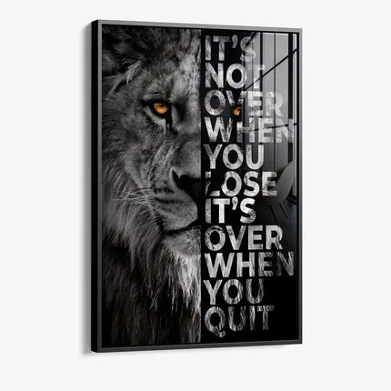 Never Give Up – Glass