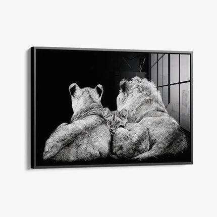 The Lion Family III – Glass
