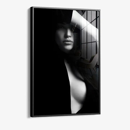 Woman's Silhouette – Glass