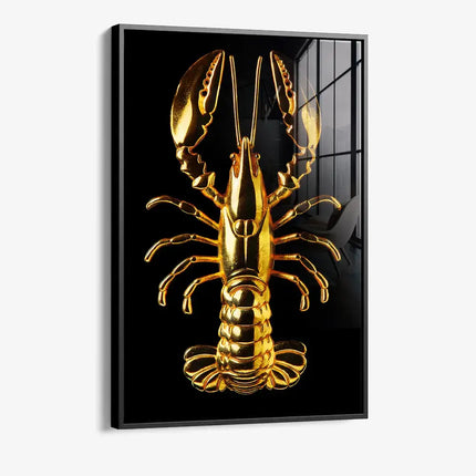 Golden Lobster – Glass