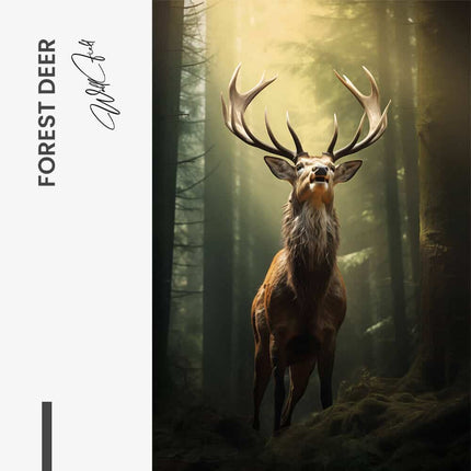 Forest Deer – Glass