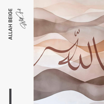 Allah Beige – Glass