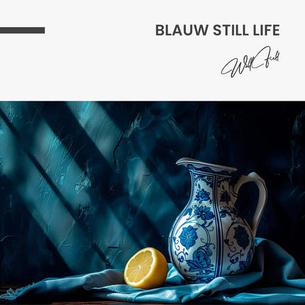 Blauw Still Life – Glass