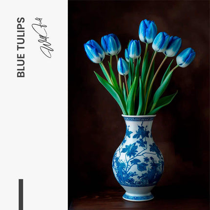 "Blue Tulips"
