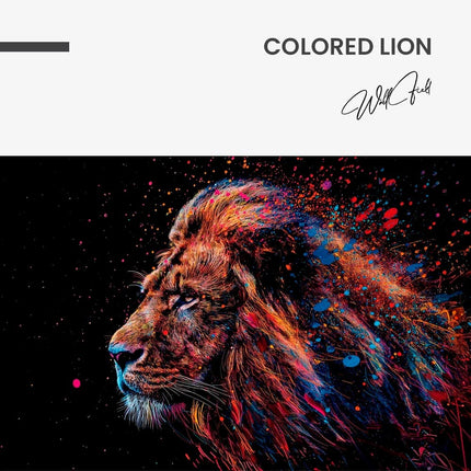 "Colored Lion"