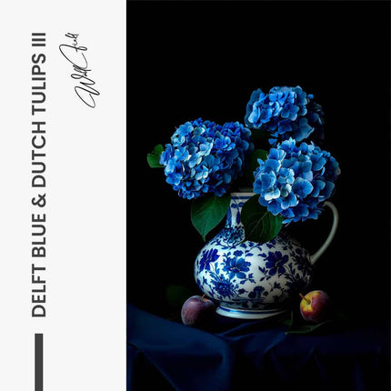 Delft Blue & Dutch Tulips III – Glass