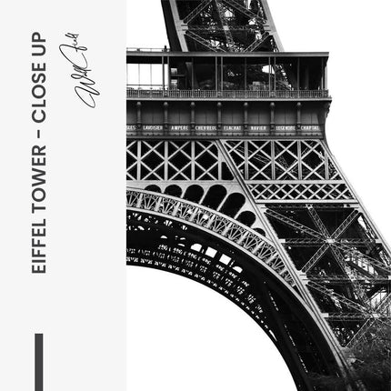 Eiffel Tower – Close Up – Glass