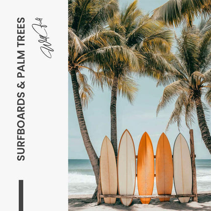 Surfboards & Palm Trees – Glass