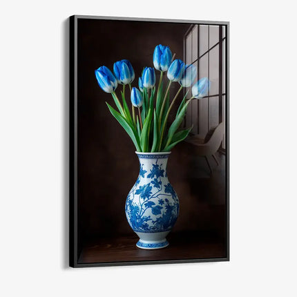 Blue Tulips – Glass