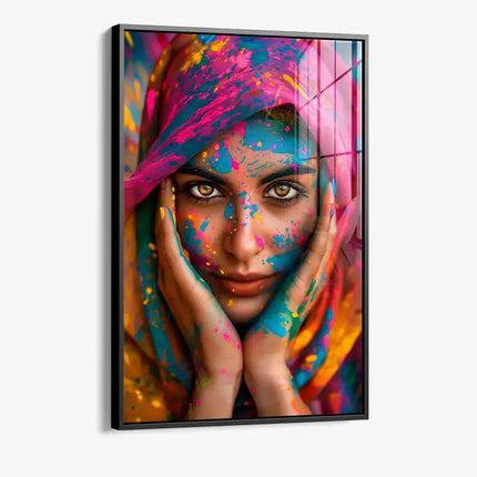 Colorful Lady – Glass