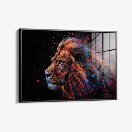 Colored Lion – Glass