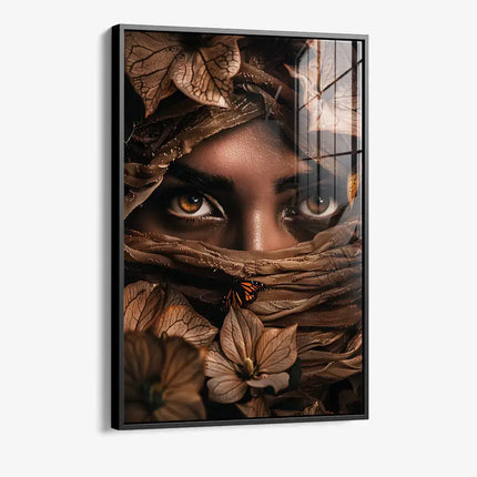 Scarfed Woman – Glass