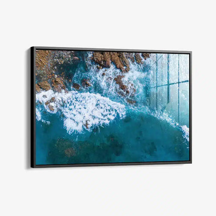 Coastal Rocks – Glass