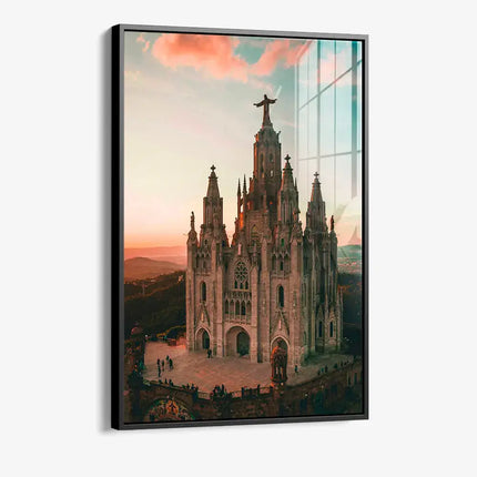 Corazon de Jesus – Glass