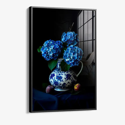 Delft Blue & Dutch Tulips III – Glass
