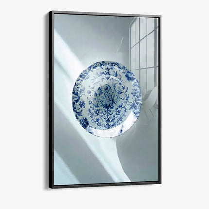 Delft Blue Plate – Glass